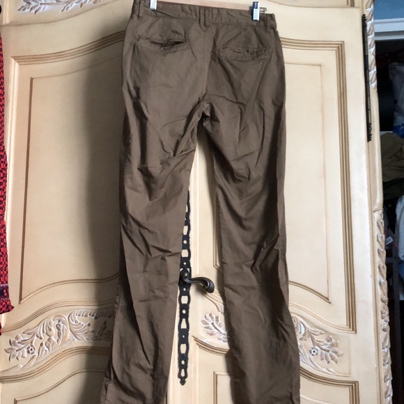 💯 cotton man’s brown pants slim fit - Picture 2 of 5